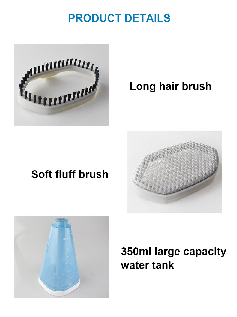 Travel Iron Hand-Held Garment Steamer Set